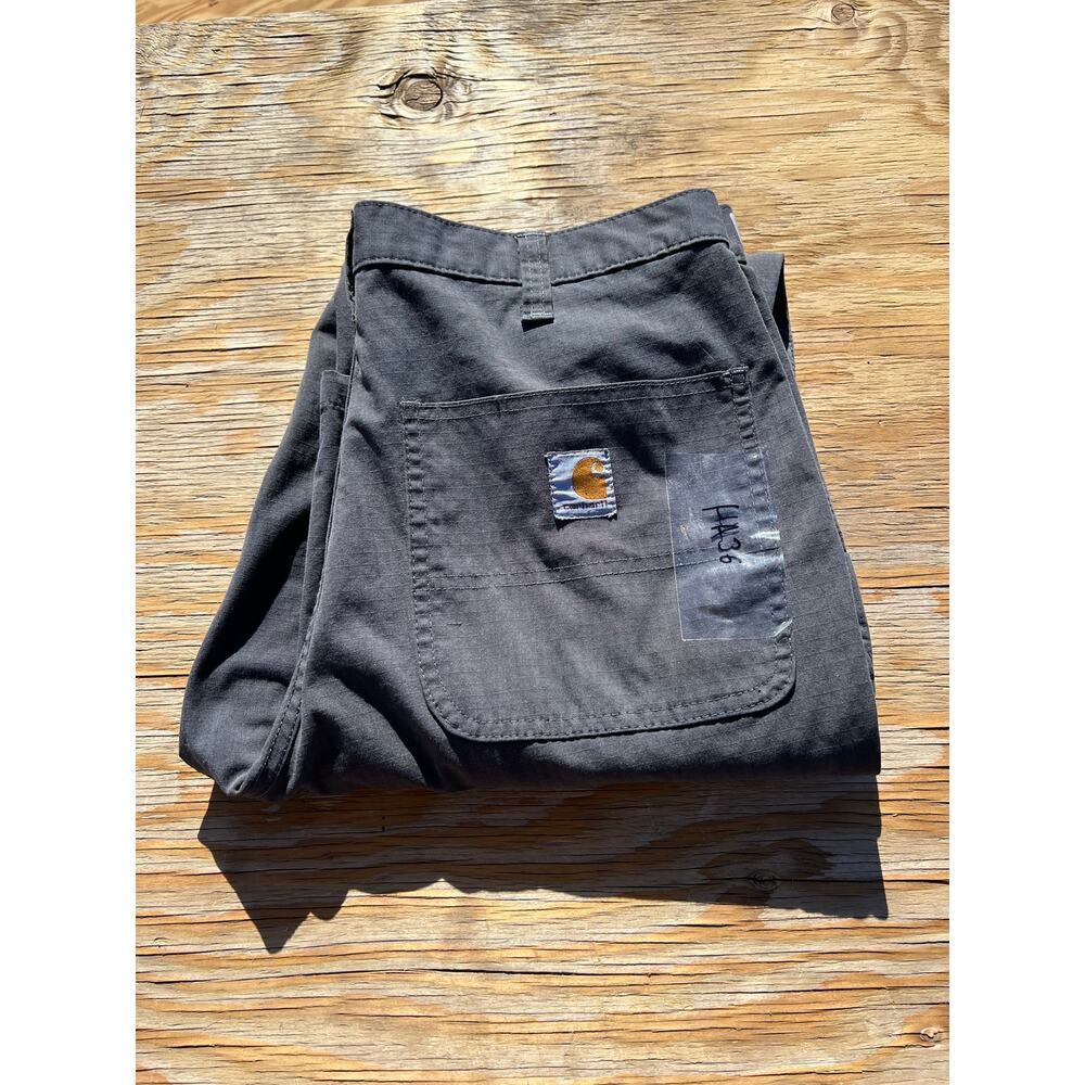 Carhartt Relaxed‎ Fit Canvas Gray Men 30x32 Work Pants Y2K Casual outdoors